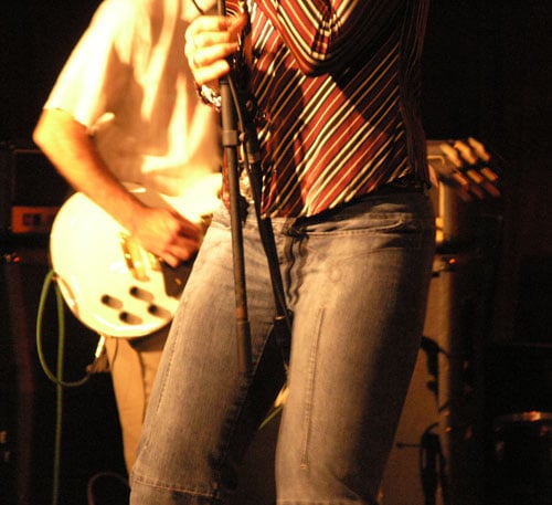 Photograph from the first ever Pat Freestone concert, maybe in 2004.