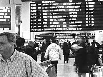 Penn Station, some time ago.