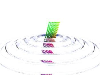 An exact representation of place and time in an unmoored grid.
