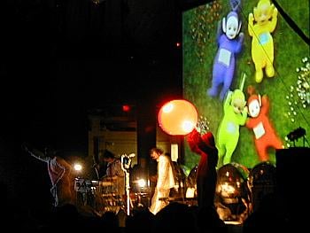 The Flaming Lips in concert.