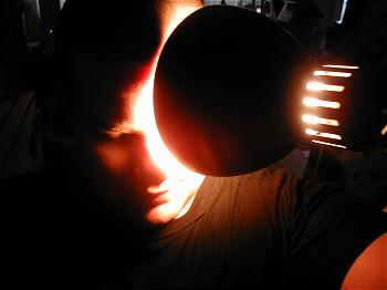 The author in the gloaming.