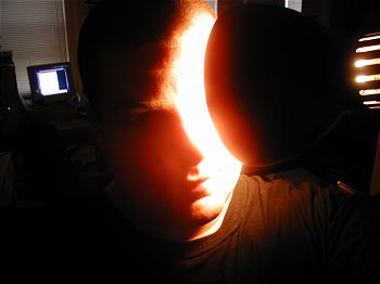 The author in the gloaming.