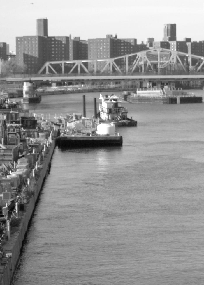 Above Harlem; this is the attic of Manhattan, and it's all ugly