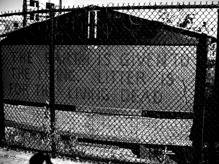 The earth is given to the living. Litter is for the living dead.