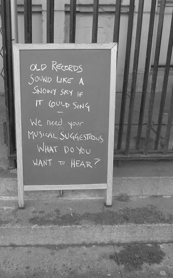 Old records sound like