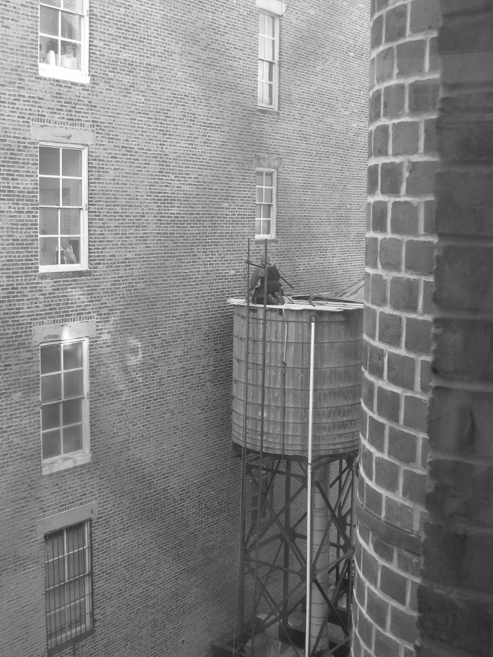 Water tower man
