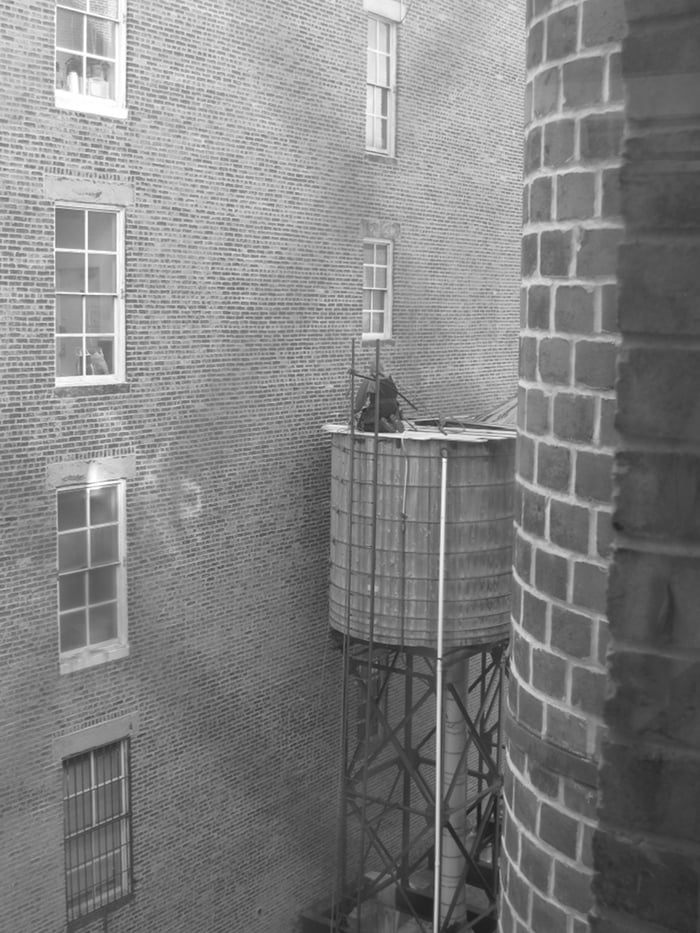 Water tower man